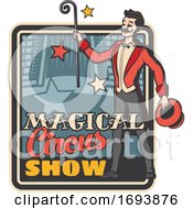 Poster, Art Print Of Circus Ringmaster Or Magician