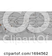 Poster, Art Print Of Abstract Motion Background