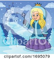 Poster, Art Print Of Winter Princess