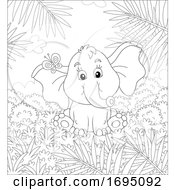 Poster, Art Print Of Baby Elephant