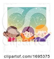 Poster, Art Print Of Kids Picture World Photo Day Illustration