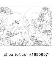 Poster, Art Print Of Bird On A Branch