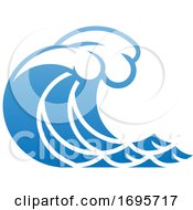 Poster, Art Print Of Wave Ocean Water Icon Concept
