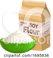 Poster, Art Print Of Soy Flour