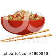 Poster, Art Print Of Soy Noodles