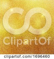 Poster, Art Print Of Glittery Gold Background