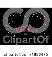Poster, Art Print Of Valentines Day Background With Hearts