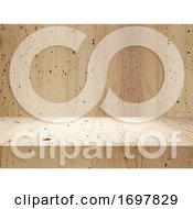 Poster, Art Print Of 3d Stone Background Design For Product Display