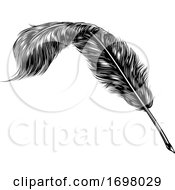 Poster, Art Print Of Writing Quill Feather Ink Pen