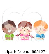 Poster, Art Print Of Kids Cross Your Arms Illustration