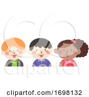 Poster, Art Print Of Kids Stick Your Tongue Out Illustration