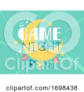 Poster, Art Print Of Game Night Party Design Illustration