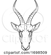 Poster, Art Print Of Tough Impala Mascot
