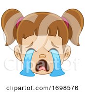 Girl Crying by yayayoyo