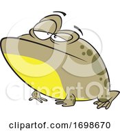 Cartoon Bullfrog