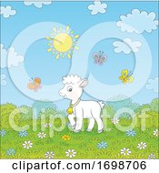 Poster, Art Print Of Spring Time Lamb
