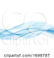 Poster, Art Print Of Abstract Flowing Waves Background 2006