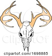 Poster, Art Print Of Deer Skull