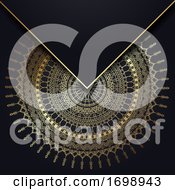 Poster, Art Print Of Gold Mandala Background