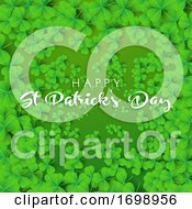 Poster, Art Print Of Happy St Patricks Day Background With Clover