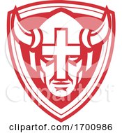Royalty-Free (RF) Clipart Illustration of a Cross On A Hill Over An ...