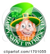 Poster, Art Print Of Leprechaun St Patricks Day Cartoon Design Element
