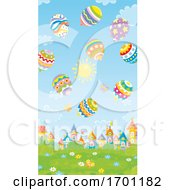 Poster, Art Print Of Easter Egg Balloons