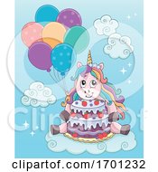 Poster, Art Print Of Birthday Unicorn