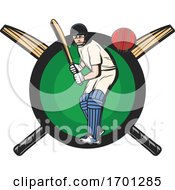 Poster, Art Print Of Cricket Sports Design