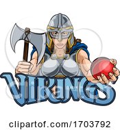 Viking Trojan Celtic Knight Cricket Warrior Woman