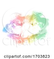 Poster, Art Print Of Colourful Painted Background