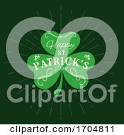 Poster, Art Print Of Patrick Day Holiday Shamrock Clover