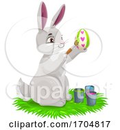 Easter Bunny Rabbit by Vector Tradition SM
