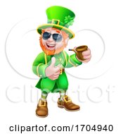 Poster, Art Print Of Leprechaun St Patricks Day Cartoon Mascot