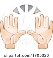 Clapping Or Raised Emoji Hands by yayayoyo