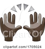Clapping Or Raised Emoji Hands by yayayoyo