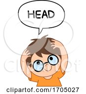 Poster, Art Print Of Boy Holding His Head