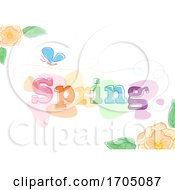 Poster, Art Print Of Colorful Spring Design