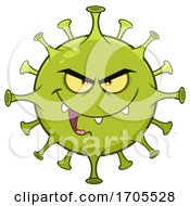 Poster, Art Print Of Coronavirus Mascot Character