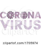 Poster, Art Print Of Coronavirus Design