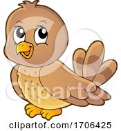 Poster, Art Print Of Cute Happy Bird