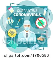 Poster, Art Print Of Coronavirus Design
