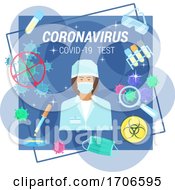 Poster, Art Print Of Coronavirus Design