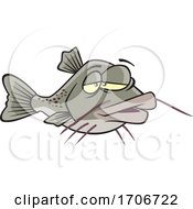 Poster, Art Print Of Cartoon Catfish