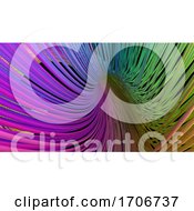 3D Geometric Abstract Background