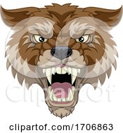 Wolf Or Werewolf Monster Scary Dog Angry Mascot