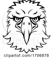 Poster, Art Print Of Eagle Mascot Cartoon Character