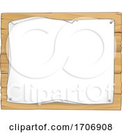 Scroll Wooden Sign Background
