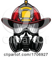 Poster, Art Print Of Firefighter Mask