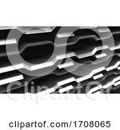 Abstract Metal Grille Background